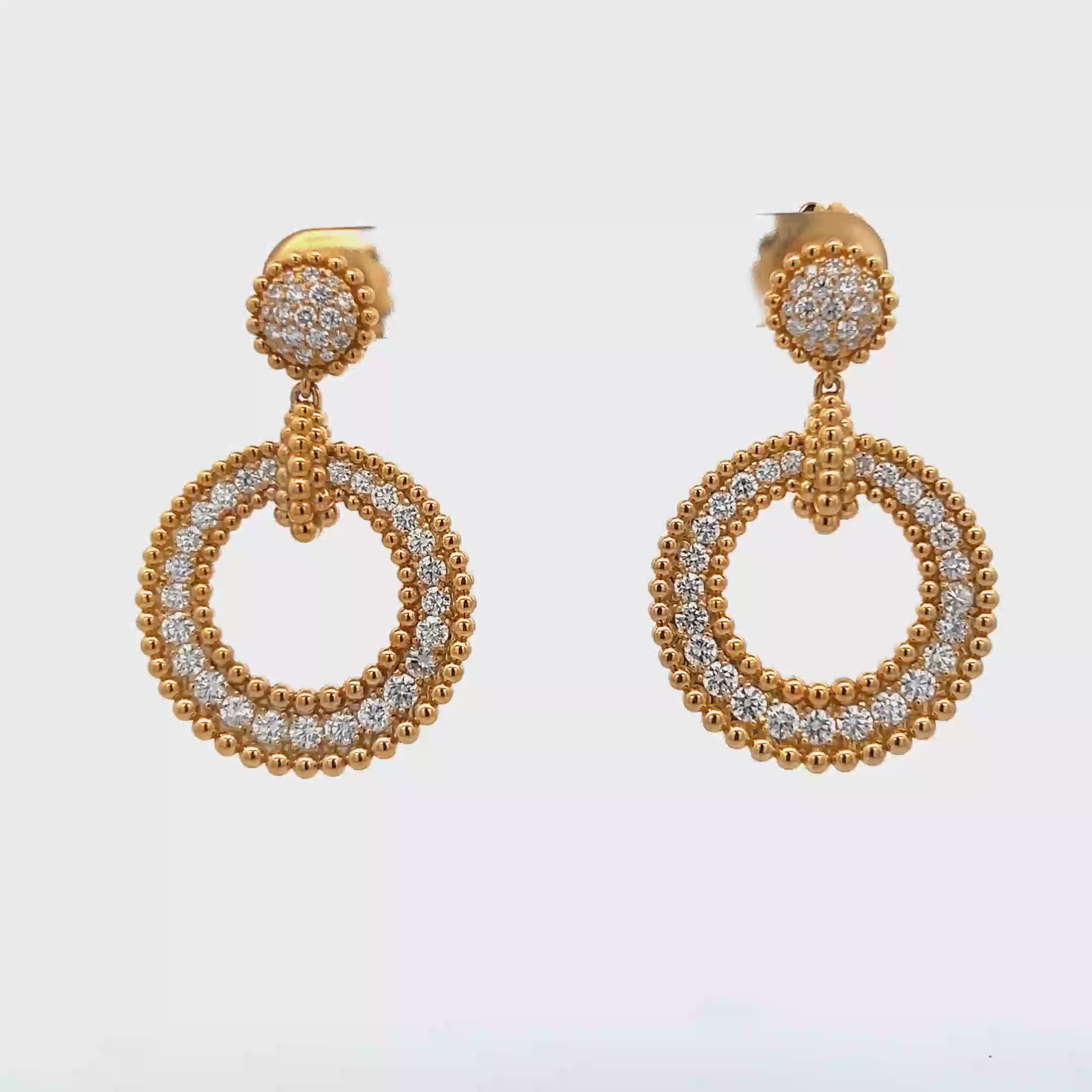 【DEPT】Silver&Gold Mini-Knocker Earring 925 Sterling Silver Gold Plated Lemon C Z & Glass Dook