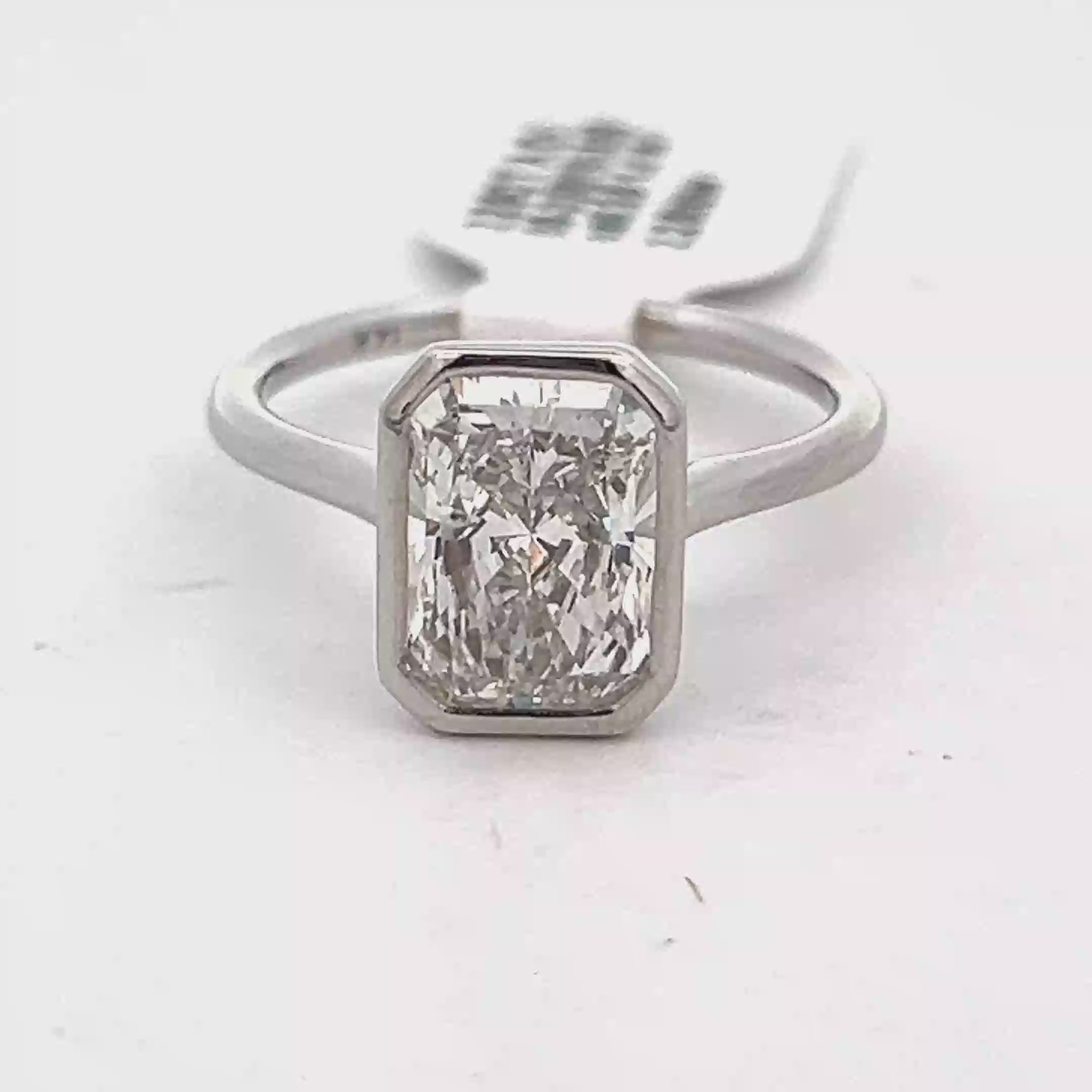Radiant Engagement Ring