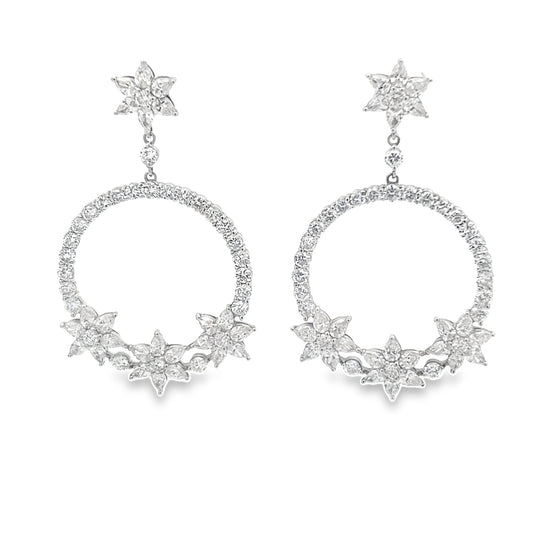 Diamond Chandelier Earrings