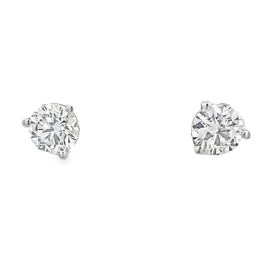 Elegant Diamond Stud Earrings