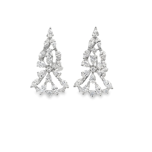 Elegant Diamond Earrings